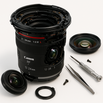 Festpreis Reparatur CANON RF Zoomobjektiv defekt